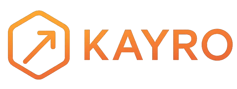 Logo ficticio "KAYRO"